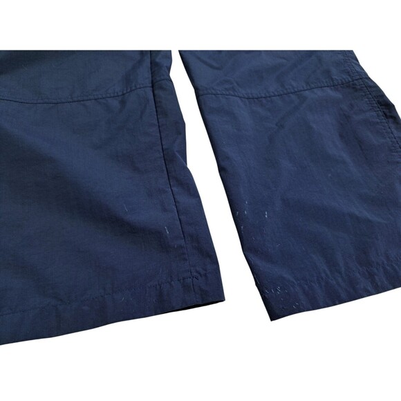 Vintage Columbia Rain Cargo Pants Men’s Large Blue Pullover Nylon Waterproof - Picture 9 of 12